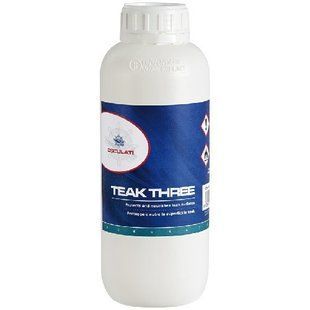Засіб для захисту Teak Three 1 л натуральний просочення для тикового покриття захисний склад Osculati об'єм 1 літр 65.744.00 фото