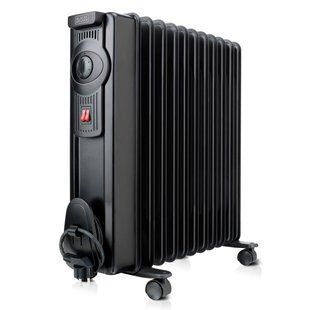 Обігрівач масляний BLACK+DECKER BXRA2300E потужність 2300 Вт площа обігріву 23 м2 11 секцій механічне управління BXRA2300E фото