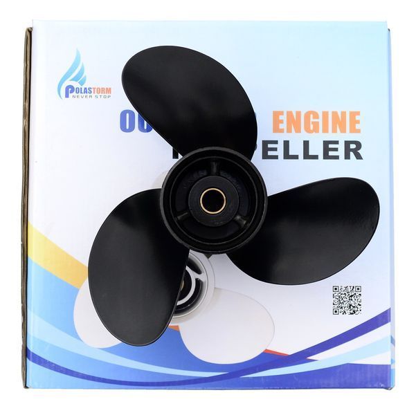 Гвинт для Mercury 6-15 HP 9&Prime;x9&Prime; алюміній 48-828156A12 для мотора 6-15 к.с. праве обертання 1217-3093-09 фото